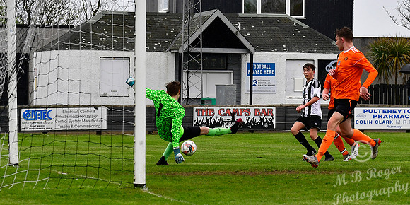 Wick U18s 3 v Rothes U18s 1 - Harmsworth Park - 30/04/2022