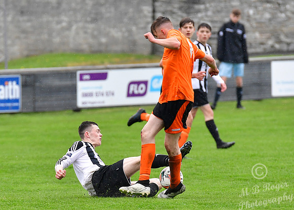 Wick U18s 3 v Rothes U18s 1 - Harmsworth Park - 30/04/2022
