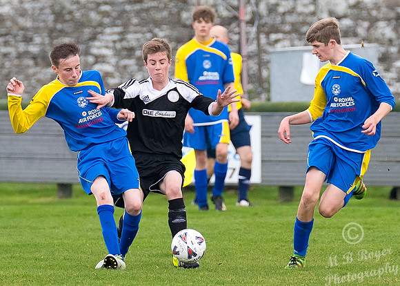 Under 17s Wick 1 v Lossiemouth 1  Harmsworth Park 29/11/2016