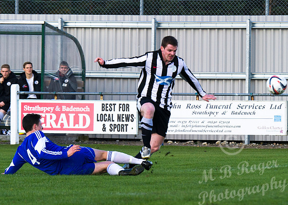 Strathspey Thistle 2 v Wick Academy 9 - 04/10/2014 - Seafield Pa