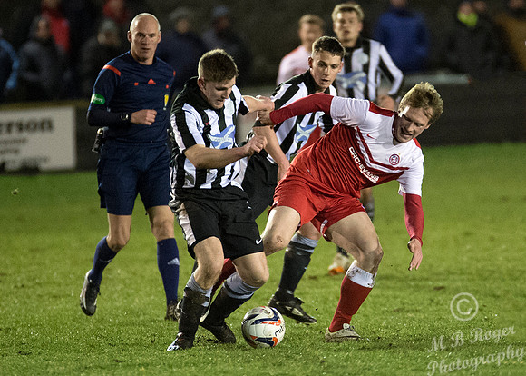 Wick Academy 0 v Brora Rangers 1 SHFL 11/03/2015 Harmsworth Park