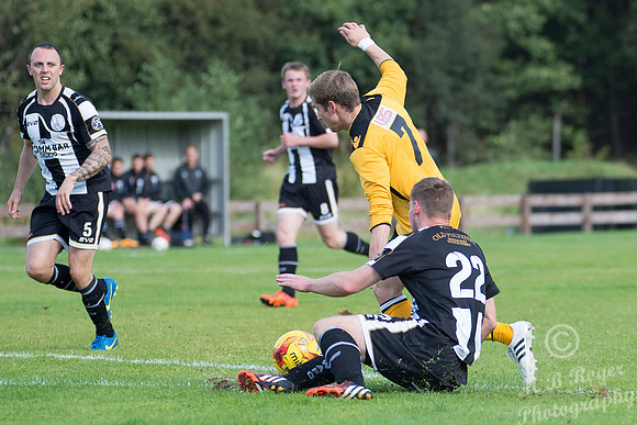 Fort William 3 v Wick 8 SHFL Claggan Park 10/09/2016