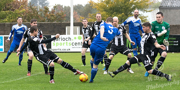 Cove Rangers 6 v Wick Academy 0 SHFL 15/10/2016 Harlaw Park