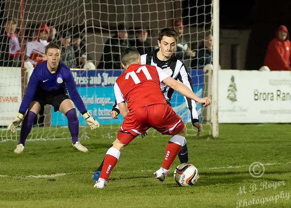 Brora 2 v Wick 1 SHFL Dudgeon Park 25/03/2015