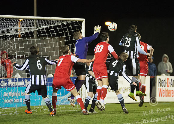 Brora 2 v Wick 1 SHFL Dudgeon Park 25/03/2015