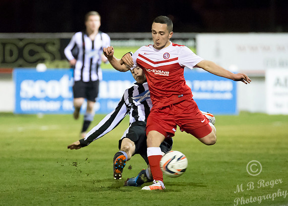 Brora 2 v Wick 1 SHFL Dudgeon Park 25/03/2015