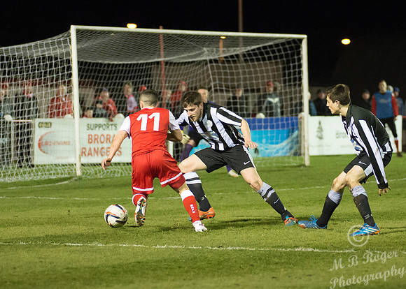 Brora 2 v Wick 1 SHFL Dudgeon Park 25/03/2015
