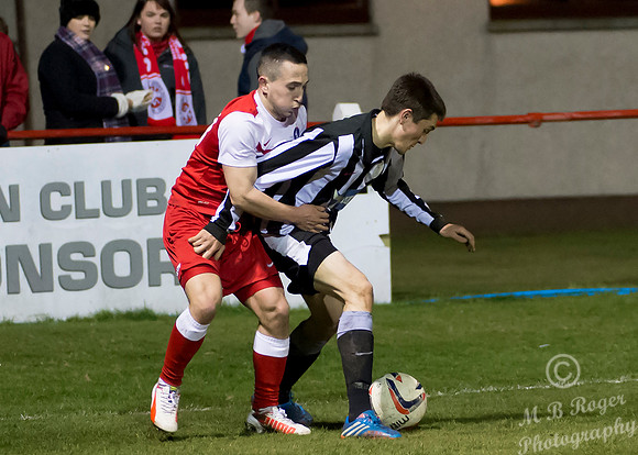 Brora 2 v Wick 1 SHFL Dudgeon Park 25/03/2015
