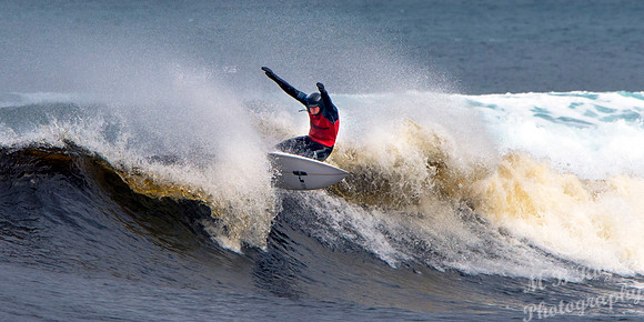 Scottish National Surfing Championships - Thurso East - 03/04/20