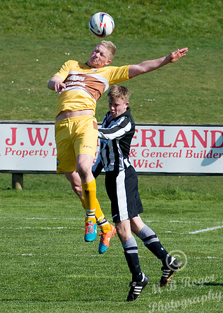 Wick 4 v Forres 3 SHFL 18/04/2015  Harmsworth Park
