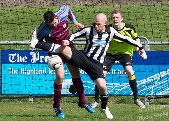 Keith 2 v Wick 3 SHFL 25/04/2015 Kynoch Park