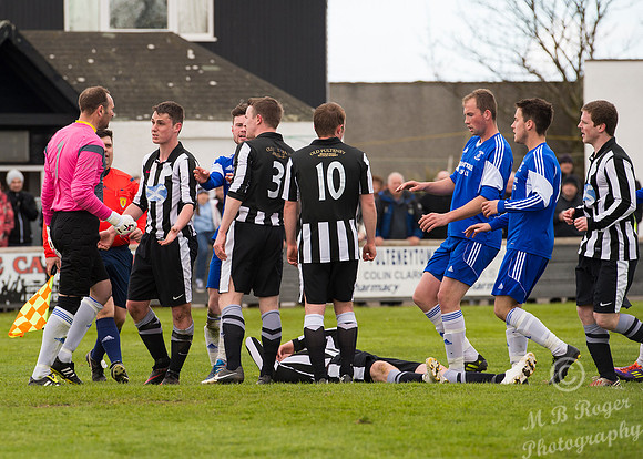 Wick 3 v Strathspey 0 SHFL 02/05/2015 Harmsworth Park