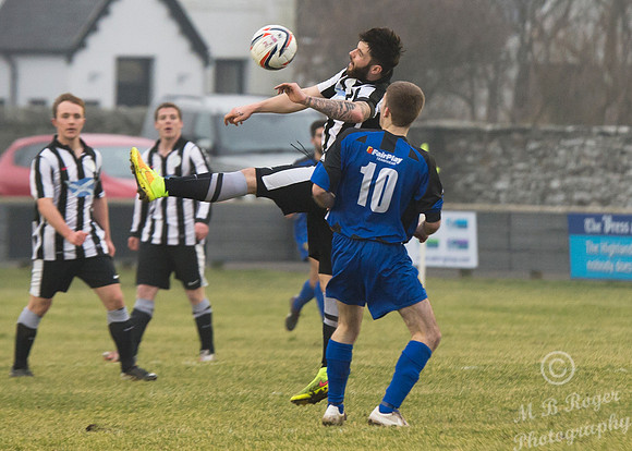 Wick Academy 4 v Huntly 0 SHFL Harmsworth Park 14/02/2015