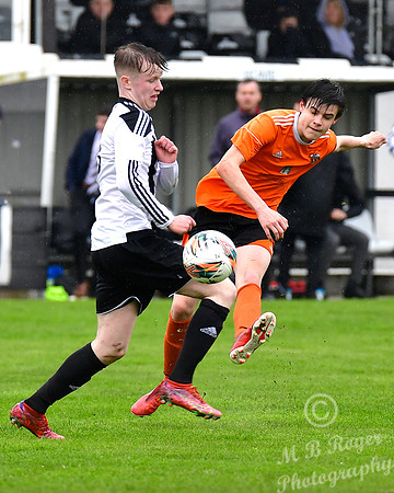 Wick U18s 3 v Rothes U18s 1 - Harmsworth Park - 30/04/2022
