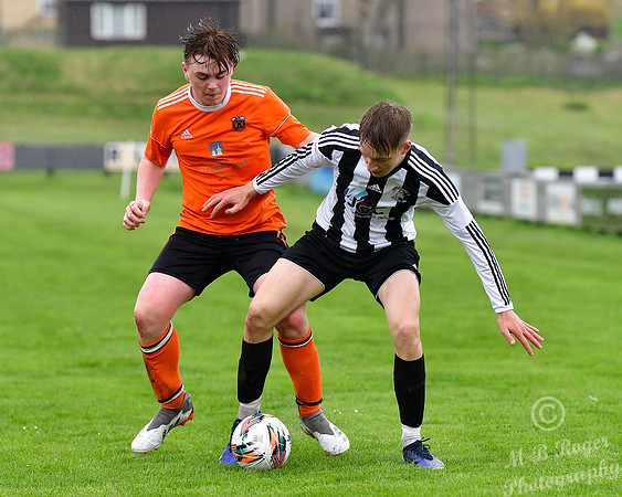 Wick U18s 3 v Rothes U18s 1 - Harmsworth Park - 30/04/2022