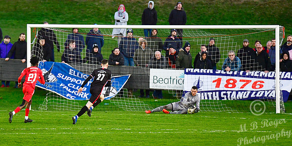 Wick Academy 0 v Falkirk 6 - SCR3 - Harmsworth Park - 26/11/2022
