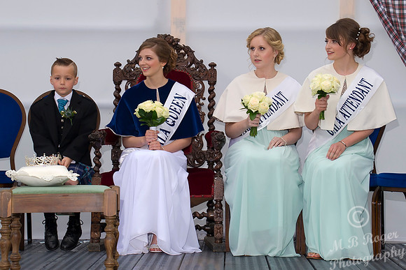 Thurso Gala 2015 - Crowning of the Queen