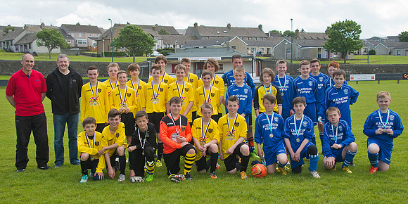 Thurso Gala 2015 U-13 Boys East vs West Football