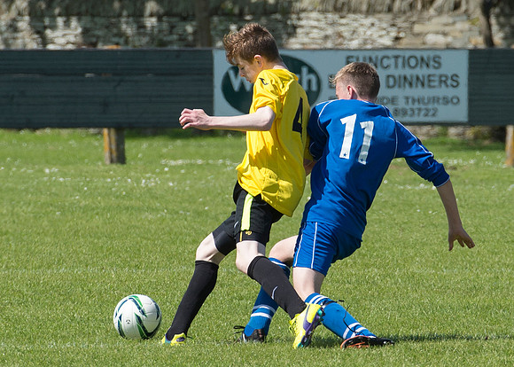 Thurso Gala Under 13's West 11 v East 3