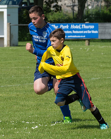 Thurso Gala Under 13's West 11 v East 3