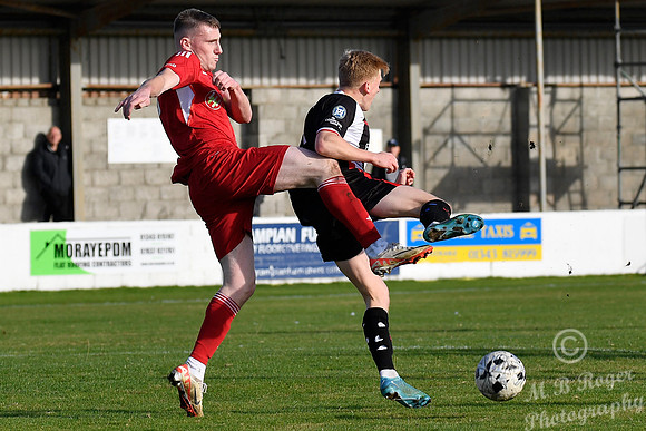 Lossiemouth  1 v Wick Academy 3 - SHFL - Grant Park - 12/10/2024