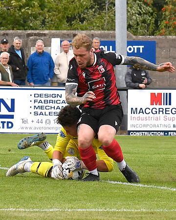 Inverurie Locos 1 v Wick Academy 1 - Harlaw Park - SHFL - 30/08/