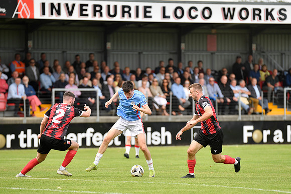 Inverurie Locos 1 v Wick Academy 1 - Harlaw Park - SHFL - 30/08/