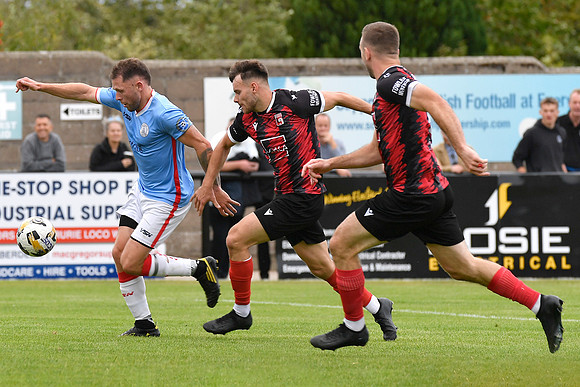 Inverurie Locos 1 v Wick Academy 1 - Harlaw Park - SHFL - 30/08/