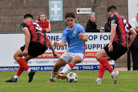 Inverurie Locos 1 v Wick Academy 1 - Harlaw Park - SHFL - 30/08/