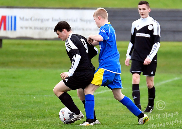 Under 17s Wick 1 v Lossiemouth 1  Harmsworth Park 29/11/2016