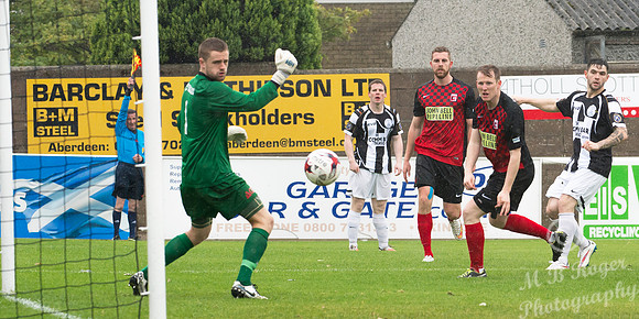Inverurie 0 v Wick 2 SHFL Harlaw Park 12/09/2015