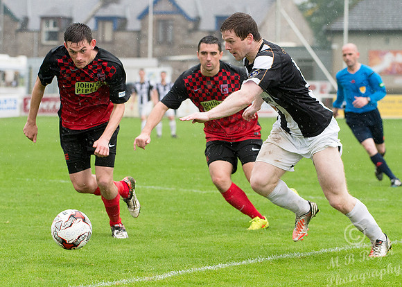Inverurie 0 v Wick 2 SHFL Harlaw Park 12/09/2015