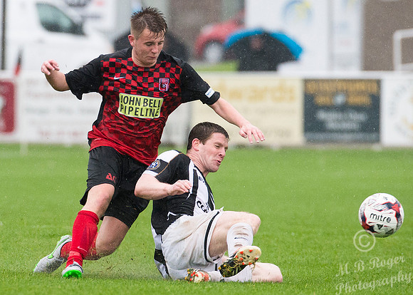 Inverurie 0 v Wick 2 SHFL Harlaw Park 12/09/2015