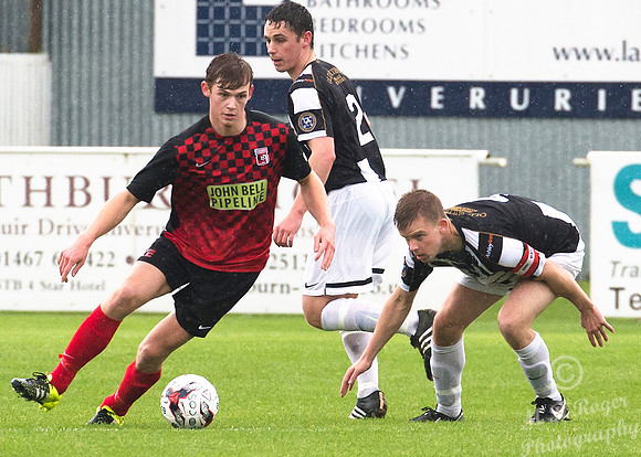 Inverurie 0 v Wick 2 SHFL Harlaw Park 12/09/2015