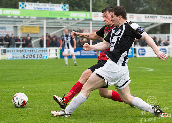 Inverurie 0 v Wick 2 SHFL Harlaw Park 12/09/2015