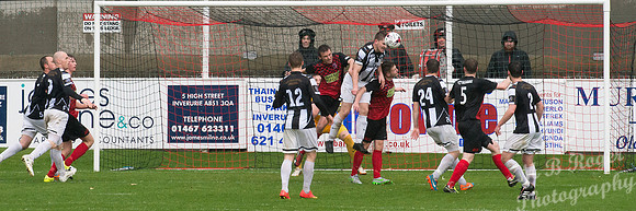 Inverurie 0 v Wick 2 SHFL Harlaw Park 12/09/2015