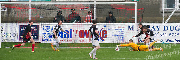 Inverurie 0 v Wick 2 SHFL Harlaw Park 12/09/2015