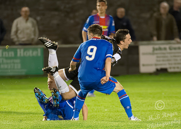 Wick 2 ICT 1 NOSC Semi Final - Harmsworth Park 15/09/2015