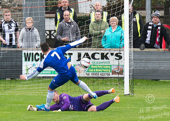 Wick 0 v Cove 1 SHFL Harmsworth Park 19/09/2015