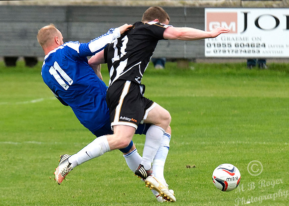 Wick 0 v Cove 1 SHFL Harmsworth Park 19/09/2015