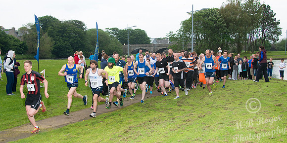 Thurso Gala 2015 -5k run -
