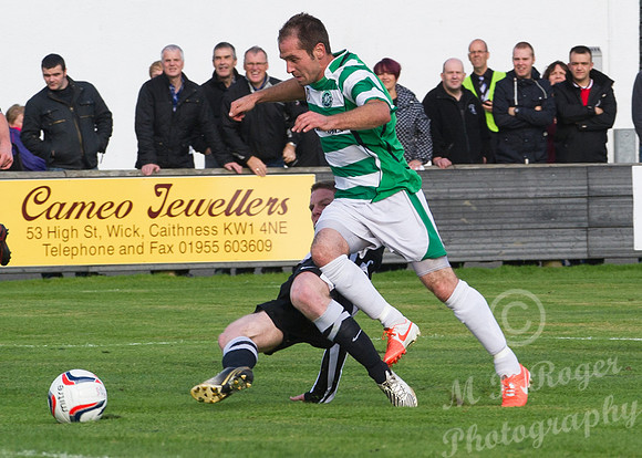 Wick 2 v Buckie 0 SHFL 20/09/2014 Harmsworth Park
