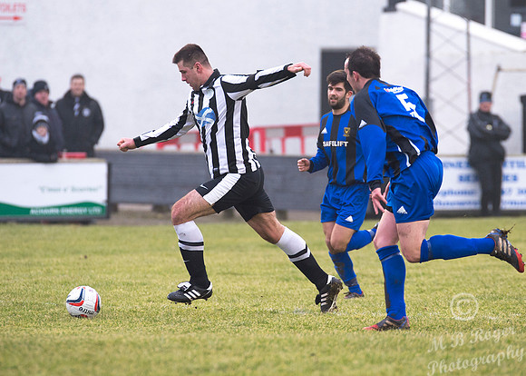 Wick Academy 4 v Huntly 0 SHFL Harmsworth Park 14/02/2015