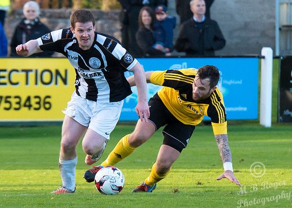 Nairn 2 v Wick 2 SCR2 Station Park 24/10/2015
