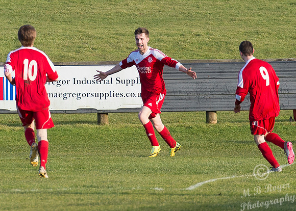 Wick Academy 2 v Lossiemouth 1 SHFL Harmsworth Park 27/02/2016