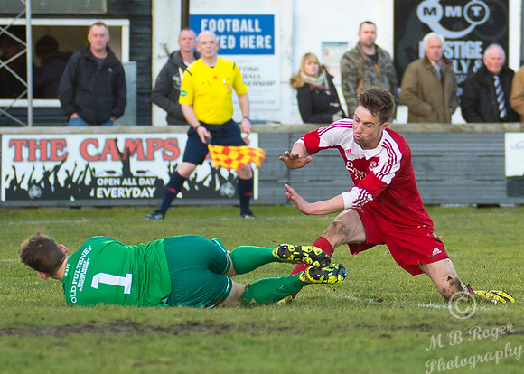 Wick Academy 2 v Lossiemouth 1 SHFL Harmsworth Park 27/02/2016