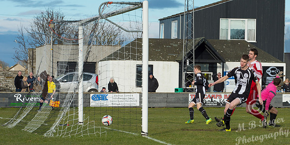 Wick Academy 2 v Lossiemouth 1 SHFL Harmsworth Park 27/02/2016