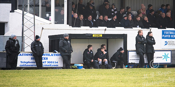 Wick Academy 4 v Huntly 0 SHFL Harmsworth Park 14/02/2015