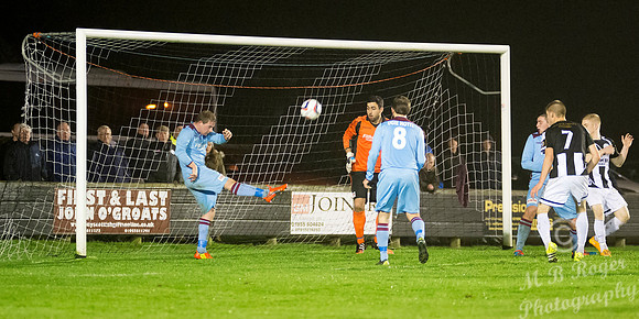 Wick 3 v Keith 0 Harmsworth Park  SHFL 04/11/2015