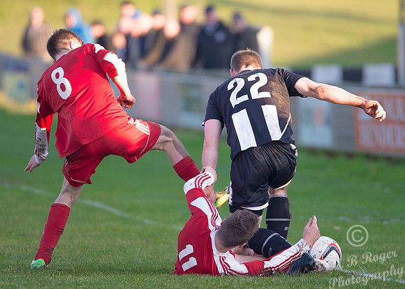 Wick Academy 2 v Lossiemouth 1 SHFL Harmsworth Park 27/02/2016